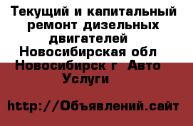 Текущий и капитальный ремонт дизельных двигателей - Новосибирская обл., Новосибирск г. Авто » Услуги   